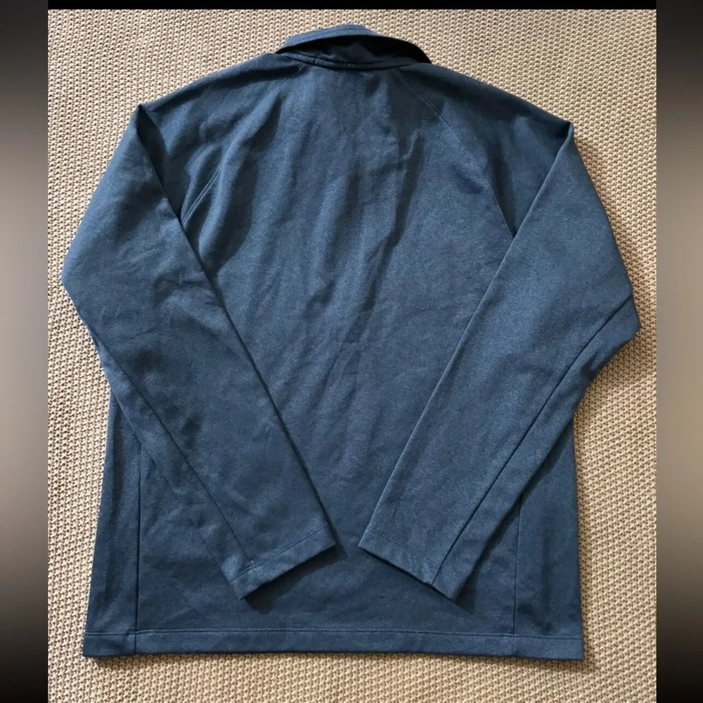 The North Face Men Blue Pullover Sweater winter‎ Jacket Long Sleeve Size Large
